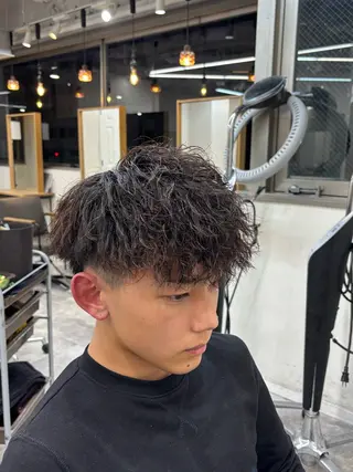 パーマ メンズ DIECE所属・渋谷【メンズ特化】 レンのヘアスタイル