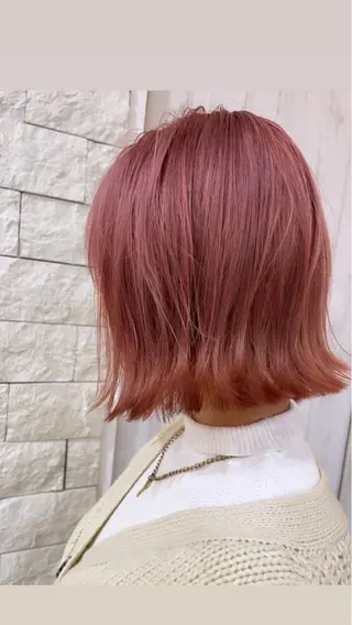 カラー 名古屋のピンク好き かずくん🦩のヘアスタイル