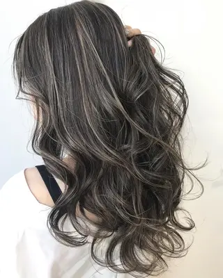 ロング カラー ヘアアレンジ ネイル マツエク・マツパ 髪質改善land千葉所属・阿部 圭悟のヘアスタイル