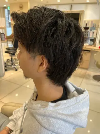 ショート メンズ 荒井 海音のヘアスタイル