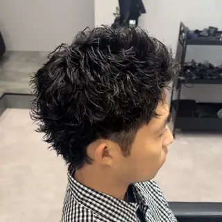 パーマ メンズ 【メンズ特化美容師】 🐍NAO🐍のヘアスタイル