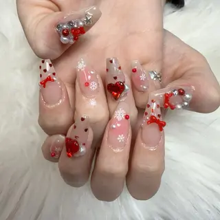 ネイル 🎀 Lemode ワンホンネイル🎀のネイルデザイン