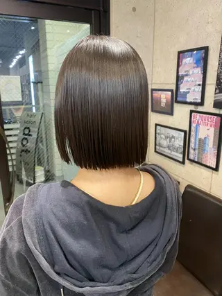 ショート カラー ウルフ🐺/ボブ ハイトーン🌈/増田のヘアスタイル