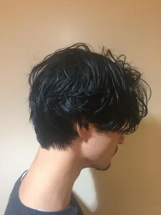 カラー パーマ ヘアアレンジ メンズ メンズパーマの巨匠 鈴木純のヘアスタイル