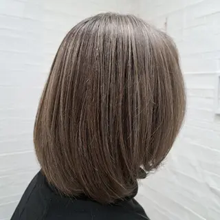 ミディアム カラー 💜𝑳𝑼𝑵𝑨 🌻母良田愛美🌻のヘアスタイル