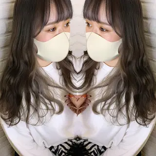 セミロング 大泉 美久のヘアスタイル