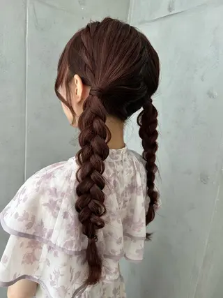 ロング ヘアアレンジ null 《 栞 》のヘアスタイル