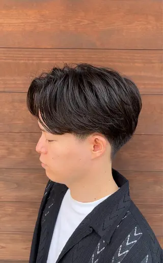 メンズ オートクチュールランコントレ西京極店所属・今在家 玲【艶髪スト レート/メンズ特化】のヘアスタイル