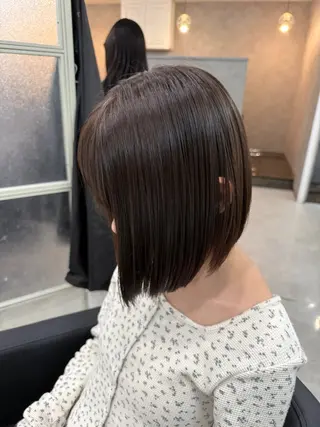 ショート MAHO/透明感カラ ー/髪質改善🍒のヘアスタイル