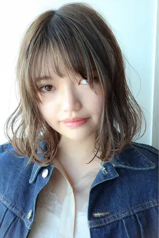 ミディアム カラー arseum所属・ショート特化✂︎宮本 元気のヘアスタイル