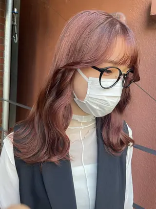 カラー 京都美容師 塩のヘアスタイル