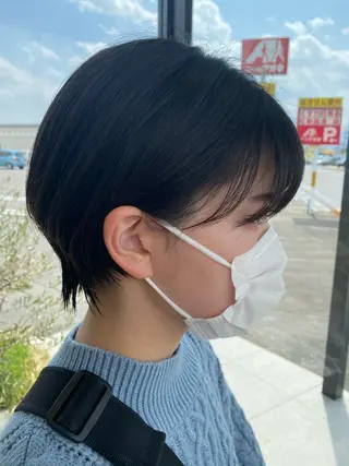 ショート ヤマグチ ナツキのヘアスタイル