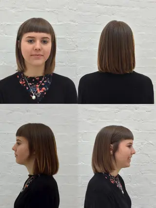 ミディアム 韓・中華美女ヘア 🇰🇷×🇨🇳のヘアスタイル