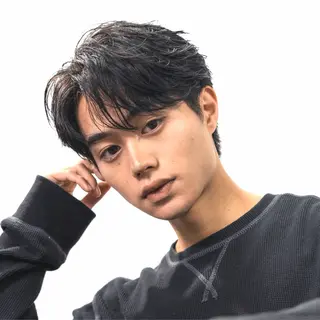 ショート パーマ メンズ フェザーパーマ職人 🪶ryosukeのヘアスタイル