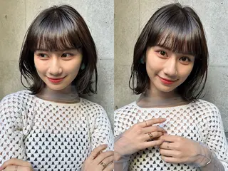 ショート カラー 天野 琉那のヘアスタイル
