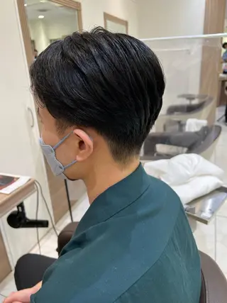 メンズ 顔周り/韓国レイヤー junkaのヘアスタイル