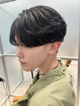 ショート Zinaメンズ特化 YUZUKIのヘアスタイル
