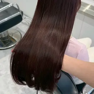 ロング カラー Parve Mix 森 美遥🇰🇷🩶のヘアスタイル