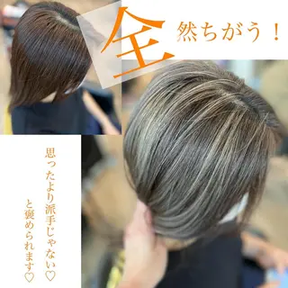 セミロング カラー ⭐️ アユミ⭐️のヘアスタイル