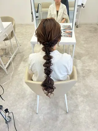ロング Dityca rst所属・Hirakuni Manakaのヘアスタイル