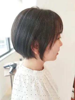 ショート すずき えりのヘアスタイル