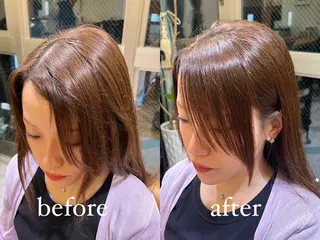 セミロング ❤️ボブ/髪質改善 タッセルボブ/ユウキのヘアスタイル