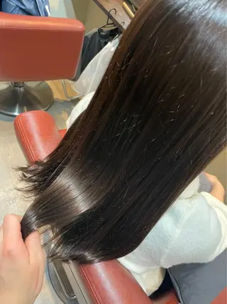 セミロング 水谷 菜央のヘアスタイル