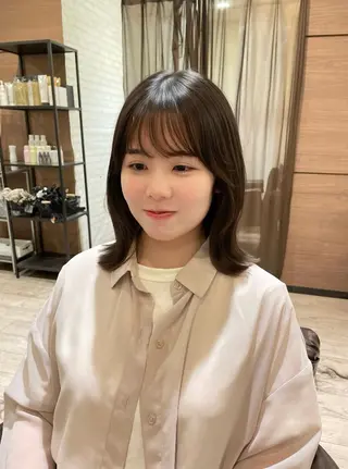 ミディアム 太田陽葉里/ パーマモデル募集中のヘアスタイル