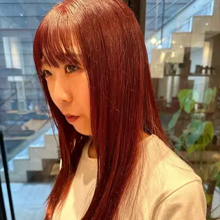 ショート カラー ボブ/レイヤー/ニュ アンスパーマ/小夏のヘアスタイル