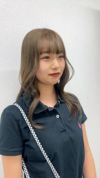 カラー 🤍透明感カラー🤍 MANAのヘアスタイル