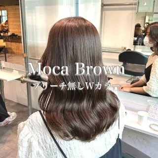 ロング カラー ヘアアレンジ トレンドモテカラー 🩷色落ちまで可愛くのヘアスタイル