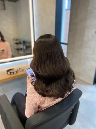 ロング カラー 淡色/ワンホンヘア 🤍MINORIのヘアスタイル
