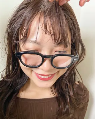 ロング カラー 岡本康平/ボブ /ブリーチ/レイヤーのヘアスタイル