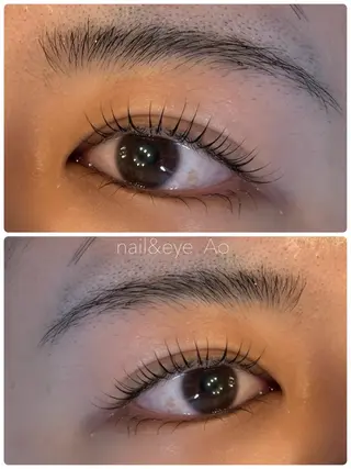 メンズ マツエク・マツパ nail&eye Aoのマツエク・マツパデザイン