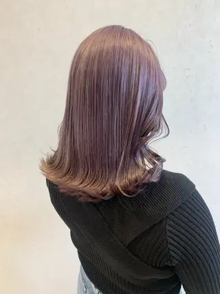 ミディアム カラー ayumi🌈 インナーカラー🌈のヘアスタイル