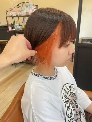 ショート 亀川蓮 Agu hairのヘアスタイル