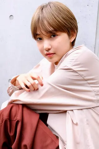 ショート カラー ANDREY 表参道 ショート×髪質改善のヘアスタイル