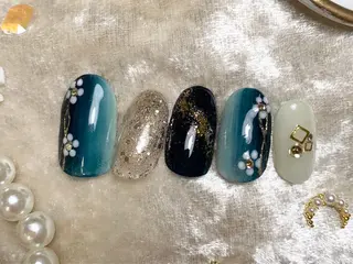 ネイル ネイルPetit Ribbonのネイルデザイン