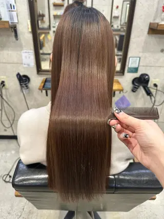 ロング カラー 遠藤沙也加 /レイヤーカットのヘアスタイル