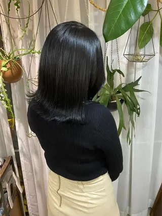 ミディアム カラー noa/ 渋谷のヘアスタイル