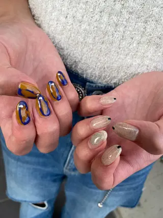 ネイル 草加ニュアンスネイル 🌚hersのネイルデザイン