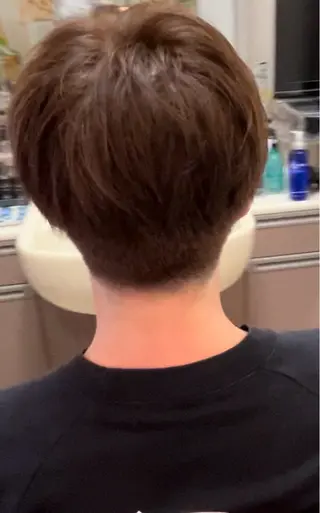 ショート MINORU hair所属・小池 常天のヘアスタイル
