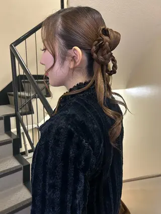 ロング ヘアアレンジ ☕️結【suii.】 ボブ/ヘアセット☕️のヘアスタイル