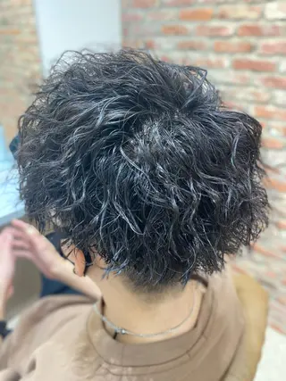 パーマ メンズ 🌈CIEL江坂店 ✨モデル大募集✨のヘアスタイル