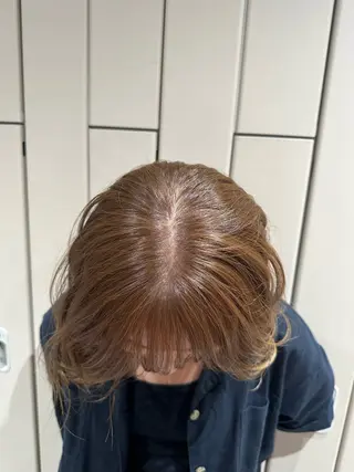 カラー Un ami omotesando 【アンアミ　オモテサンドウ】所属・RIKO/暖色カラー /縮毛矯正/ミニボブのヘアスタイル