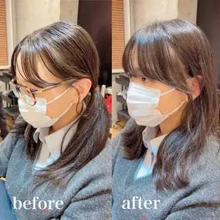 ✨上品可愛い 垢抜けカラー/後藤✨のヘアスタイル