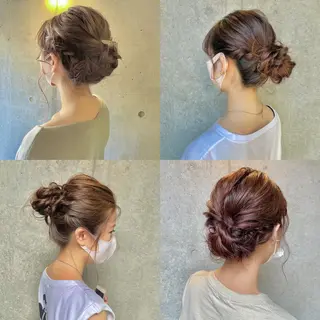 ヘアアレンジ 🫧BUBBLES 新所沢　かとうゆきのヘアスタイル