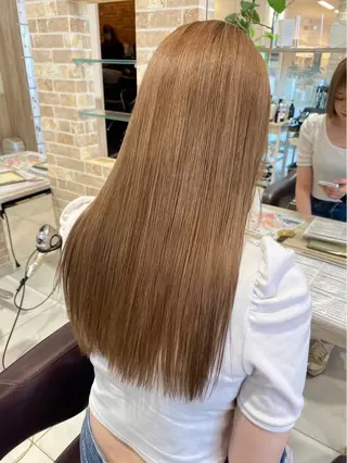 ロング カラー GRANDEUR焼津 村越 捺稀のヘアスタイル