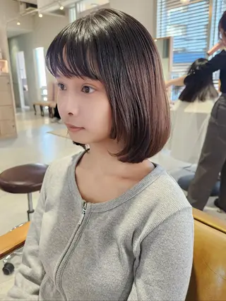 ミディアム SUZUKI AIRIのヘアスタイル