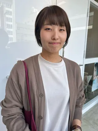 ショート カラー 近藤 千裕のヘアスタイル